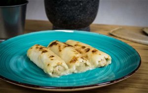 Canelones De Pollo Con Velouté