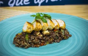 Receta Con Quinoa, Verduras Y Pavo