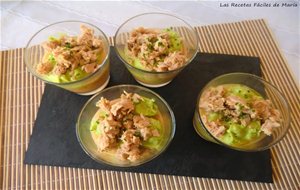 Ensalada Fácil De Aguacate Con Atún En Vasitos
