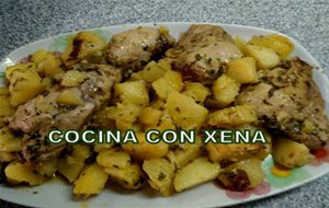 Pollo Con Patatas En Bolsa De Asar, En Olla Gm G 
