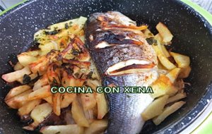 Lubina Con Patatas, En Turbo Cecofry
