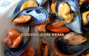 Mejillones Al Vapor, Con Thermomix 
