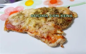 Pechuga Tipo Pizza, En Freidora Sin Aceite, Tristar Xxl
