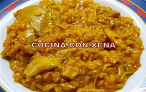 Arroz Meloso Con Pollo, Con Thermomix
