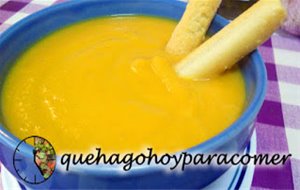 Puré De Verduras Y Calabaza
