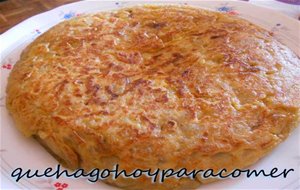 Tortilla Española (tortilla De Patata Con Cebolla)
