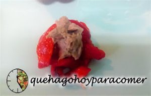 Ensalada De Pimiento Asado Y Atún
