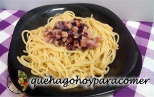 Pasta En Blanco
