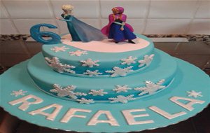 Tarta Princesa Anna Y Elsa
