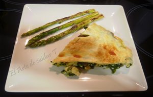 Receta De Pastel De Espinacas Y Pollo Al Curry