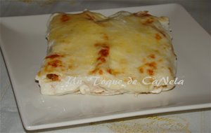 Canelones De Pollo, Manzana Y Foie
