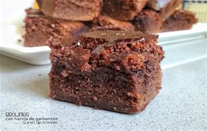 Brownies Con Harina De Garbanzos