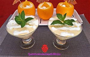 Mousse De Melón Y Naranja
