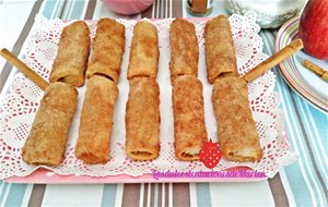 Rollitos De Manzana Y Canela
