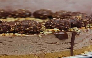 Cheesecake De Ferrero Rocher Sin Horno
