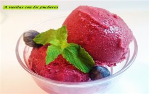 Helado De Frutos Del Bosque Light Con/sin Monsieur Cuisine
