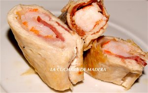 Pechugas De Pollo Rellenas De Langostino
