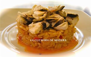 Arroz Con Verduras Y Champiñones
