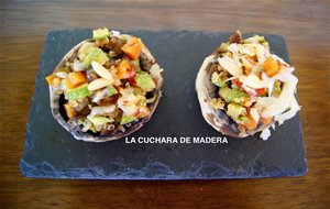 Champiñones Rellenos De Verduras Y Quinoa
