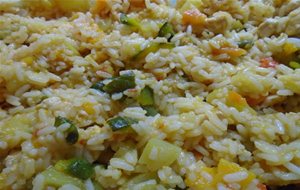 Guiso De Arroz Con Pollo Y Vegetales- Reto Dieta Saludable
