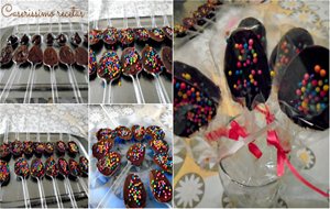 Paletas De Chocolate (chupetines - Piruletas - Pop)
