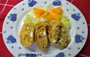 Rollo De Hojaldre Relleno
