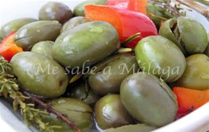 Aceitunas Partidas "aliñás"
