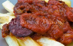 Morcilla Con Tomate Frito
