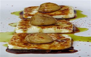 Queso De Cabra Malagueña Con Castañas En Almíbar
