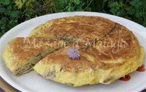 Tortilla De Fritura De Boquerones
