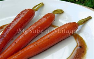 Zanahorias Glaseadas Con Vino Dulce De Málaga

