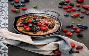 Dutch Baby De Frutos Rojos Y Limón, Un Pancake Enorme Alemán