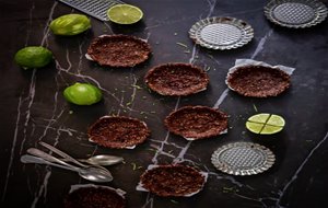 Tartaletas De Cheesecake De Aguacate Y Lima