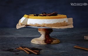 Tarta Mousse De Yogur Con Mango Sin Horno