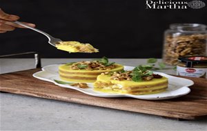 Timbal De Patata Y Cebolla Caramelizada Estilo Causa Peruana