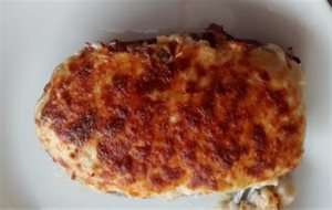 Berenjenas Rellenas De Carne Con Bechamel 
