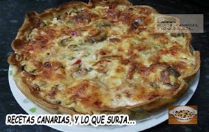 Quiche De Champiñones