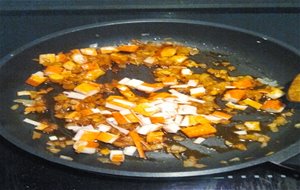 Espinacas Con Palitos De Cangrejo
