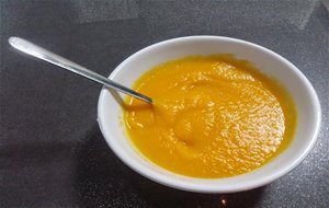 Crema De Calabaza Y Zanahoria En Olla Rápida
