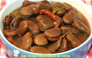 Receta Fácil De Habas Cocidas Con Hierbabuena
