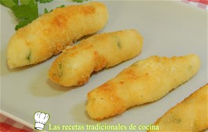 Receta Fácil De Croquetas Muy Cremosas De Patata Y Queso Sin Bechamel 
