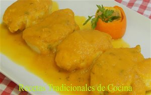 Receta De Medallones De Pechuga De Pollo En Salsa De Naranja
