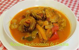 Cómo Hacer Un Guiso De Alcachofas Con Verduras Y Champiñones De Forma Muy Fácil Y Sabrosa
