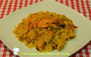 Arroz Con Pollo Y Marisco Receta Fácil
