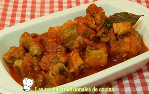 Receta Fácil De Costillas De Cerdo En Salsa
