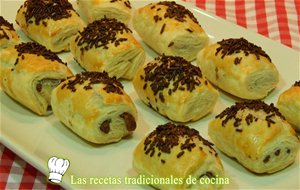 Cómo Hacer Napolitanas De Chocolate
