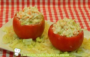 Cómo Hacer Tomates Rellenos De Ensalada
