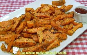 Receta Fácil De Palitos De Boniato Especiados
