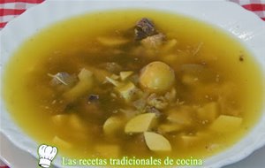 Receta De Sopa De Menudillos
