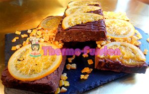 Turrón De Chocolate Y Naranja Confitada Thermomix